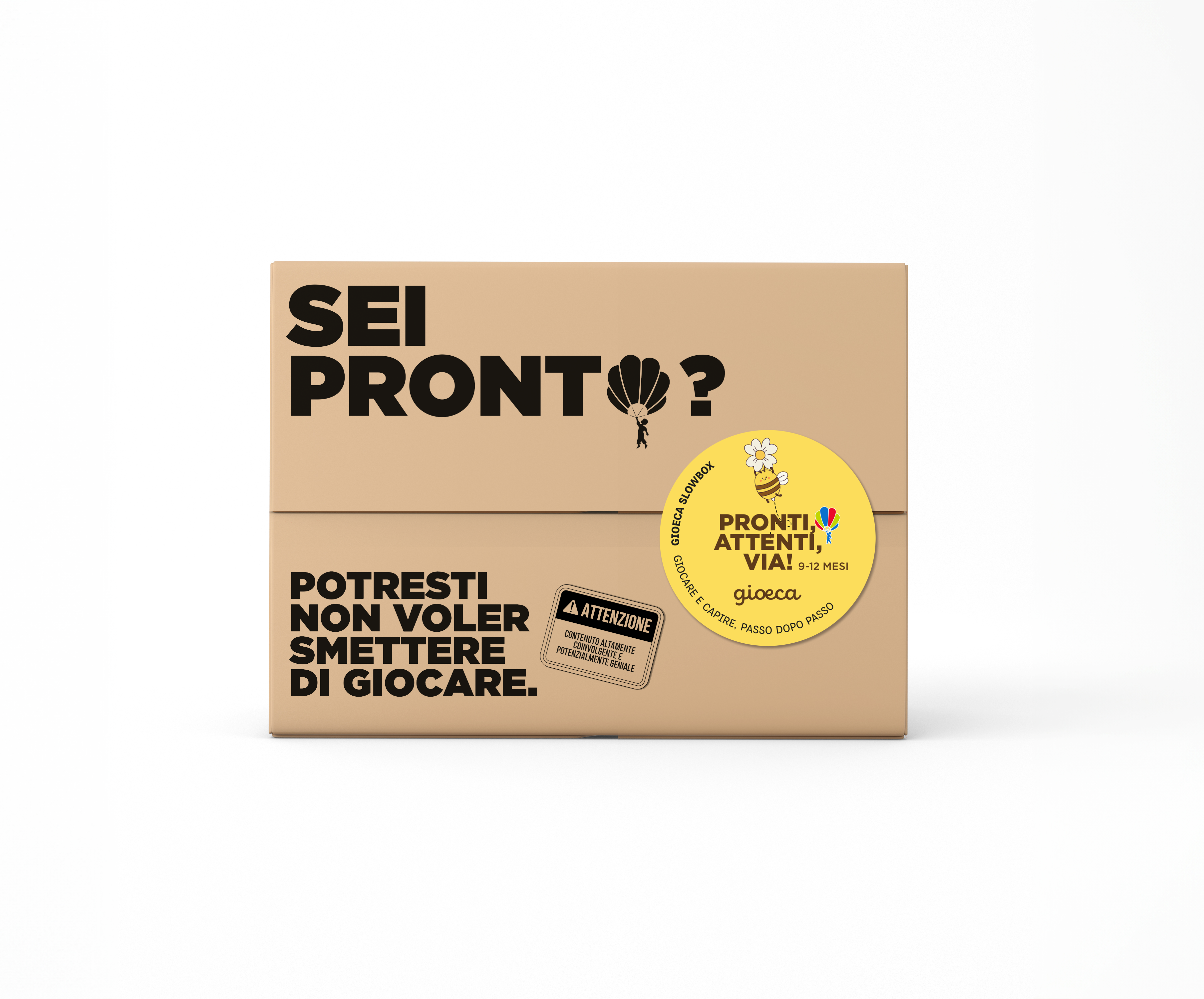 Pronti, attenti, via! (9-12 mesi)