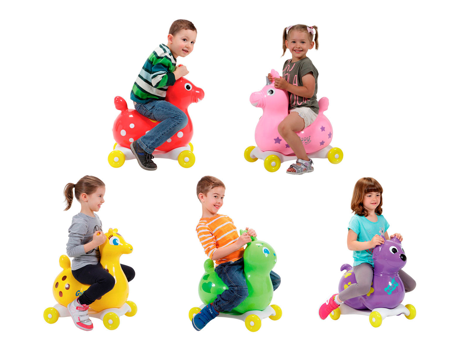 Bimbi Cavallino Di Gomma Cavalcabile Clementoni Baby Cavalcabile