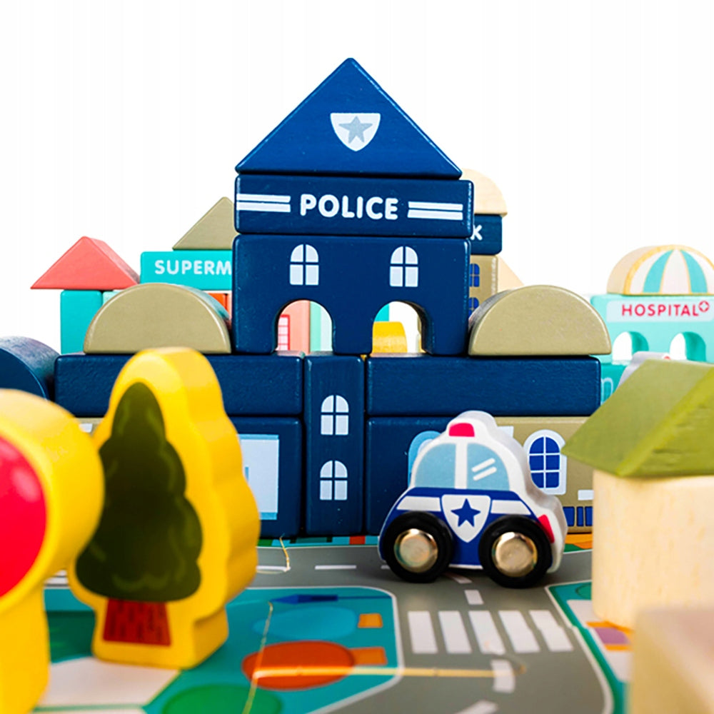 Blocchi legno Città