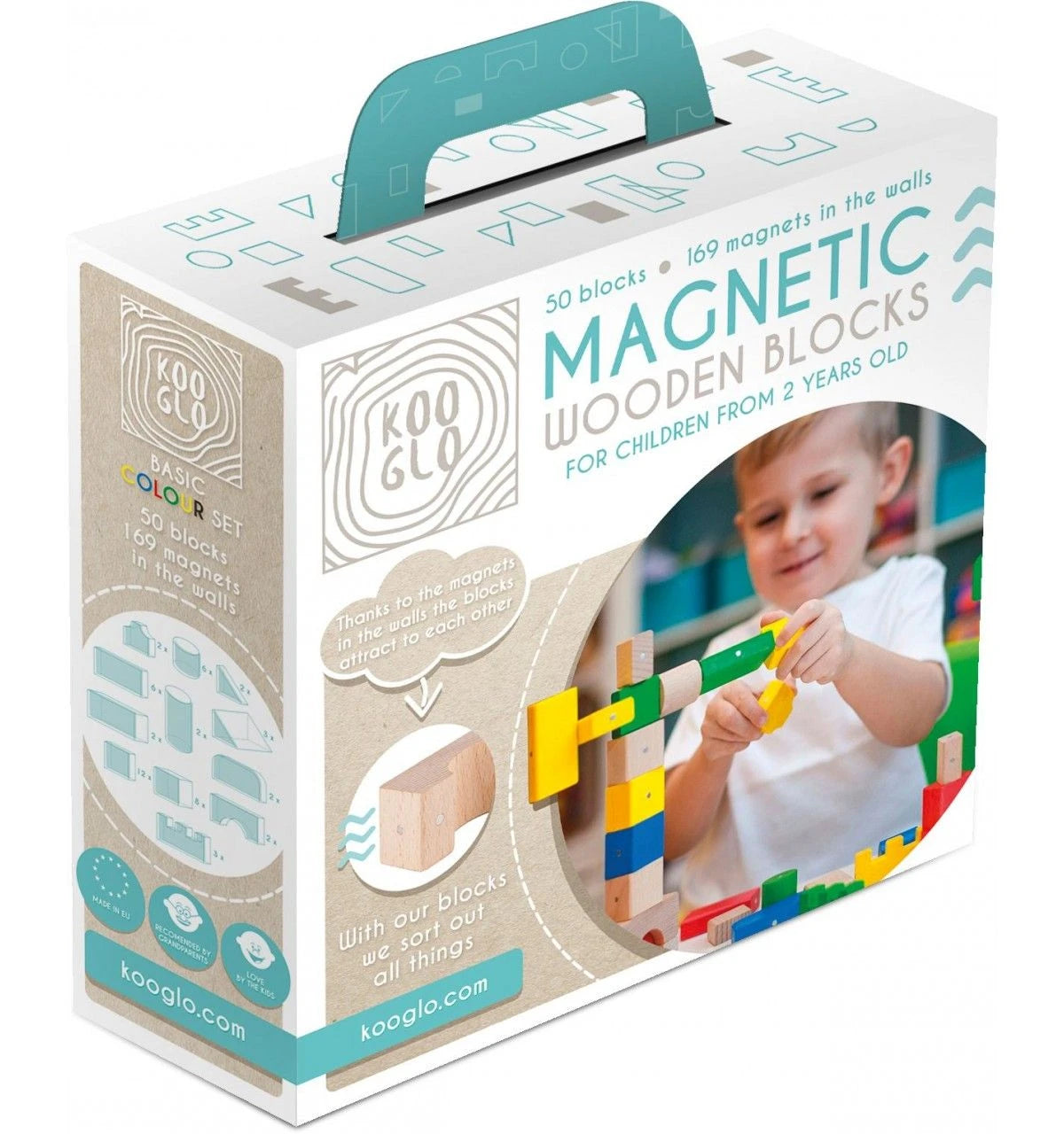 Costruzioni magnetiche in legno Kooglo