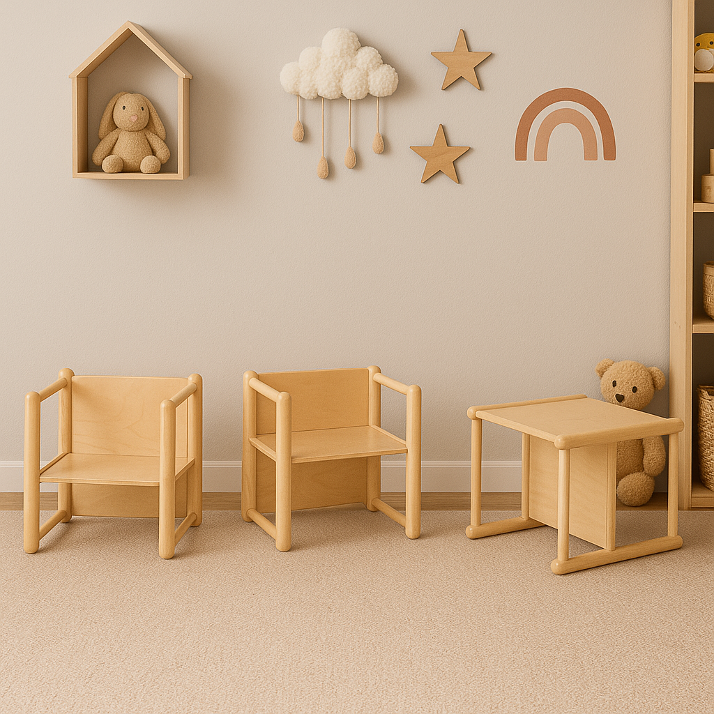 Sedia pluriuso Montessori