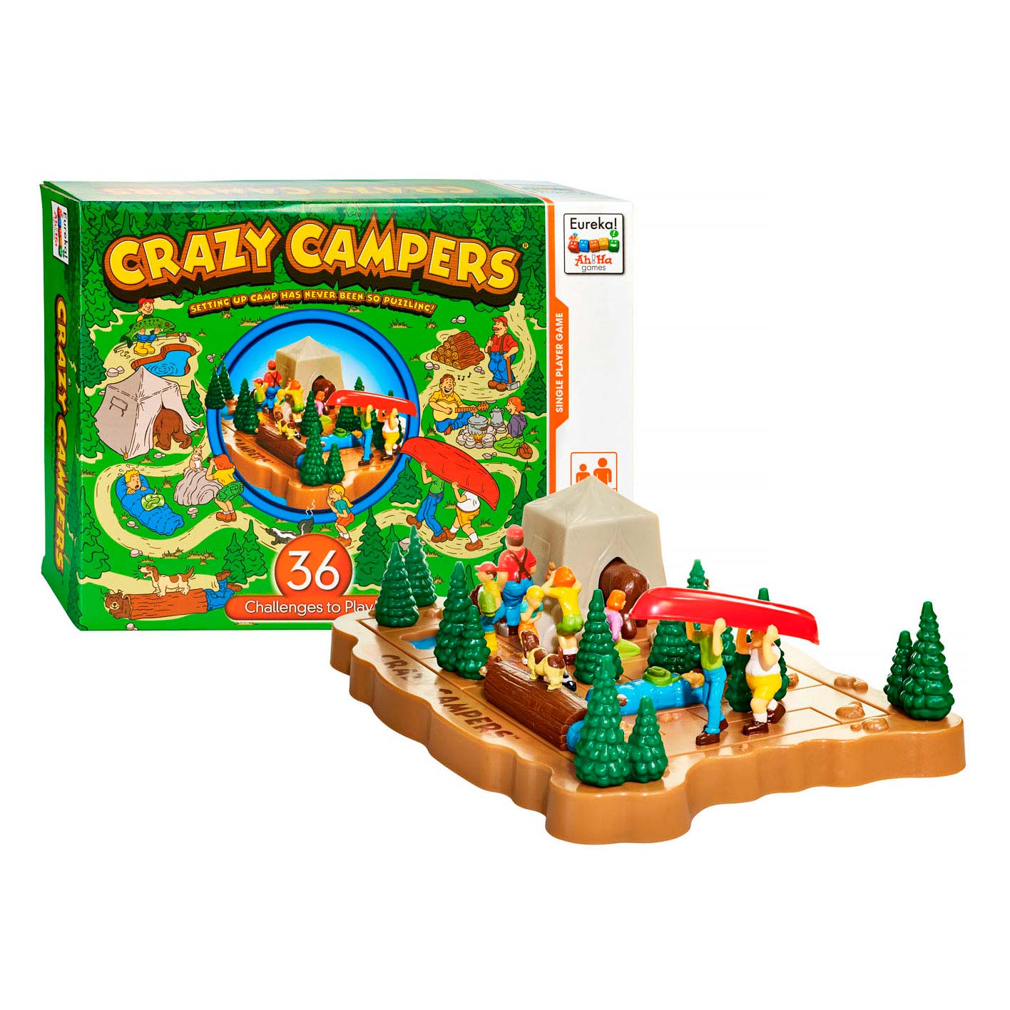 Solitario rompicapo Crazy Campers
