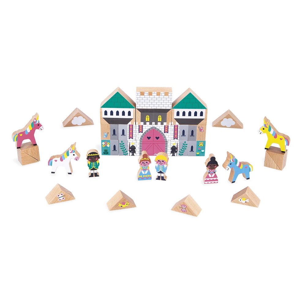 Playset Cubi di legno Tematici
