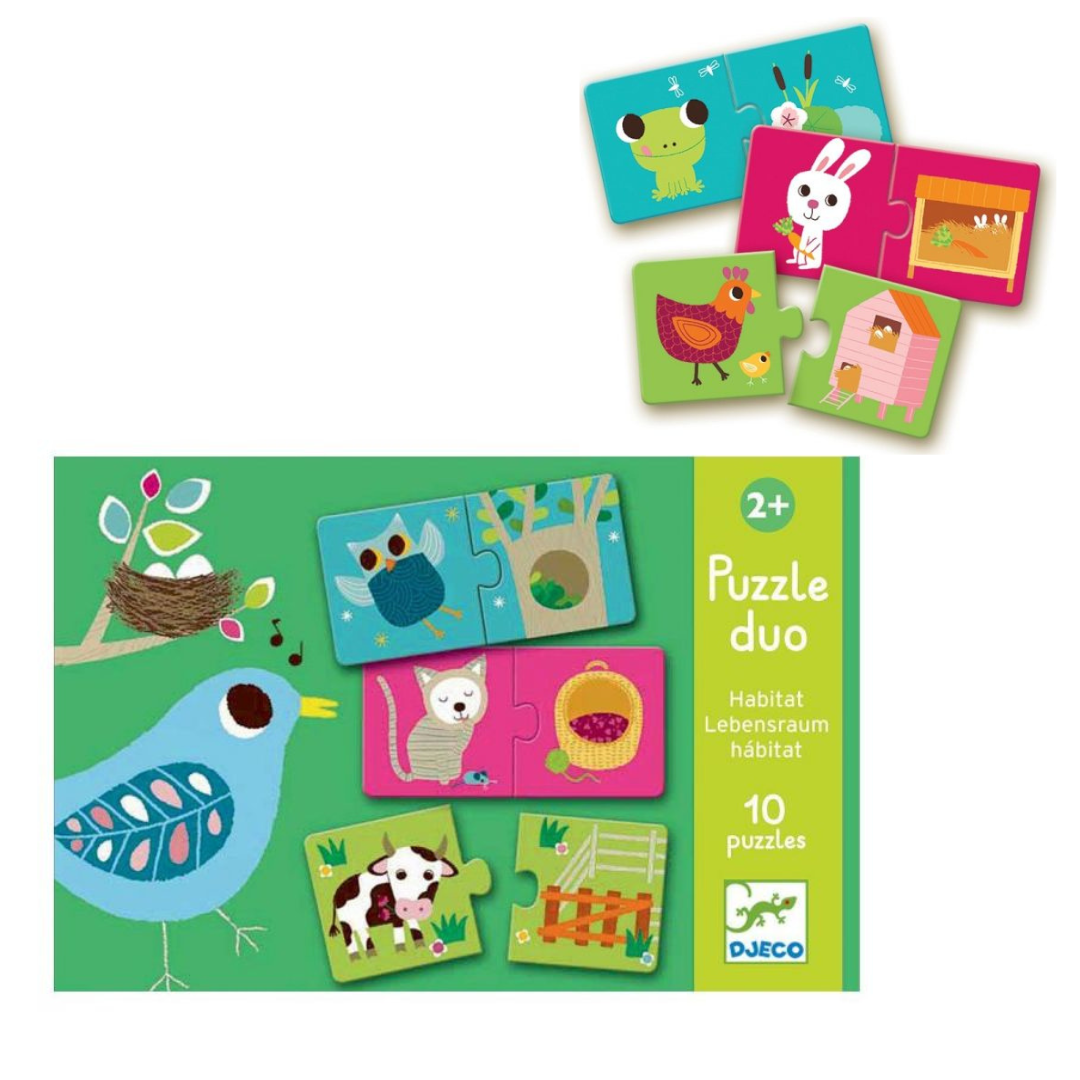 Puzzle Duo - Dove vive?