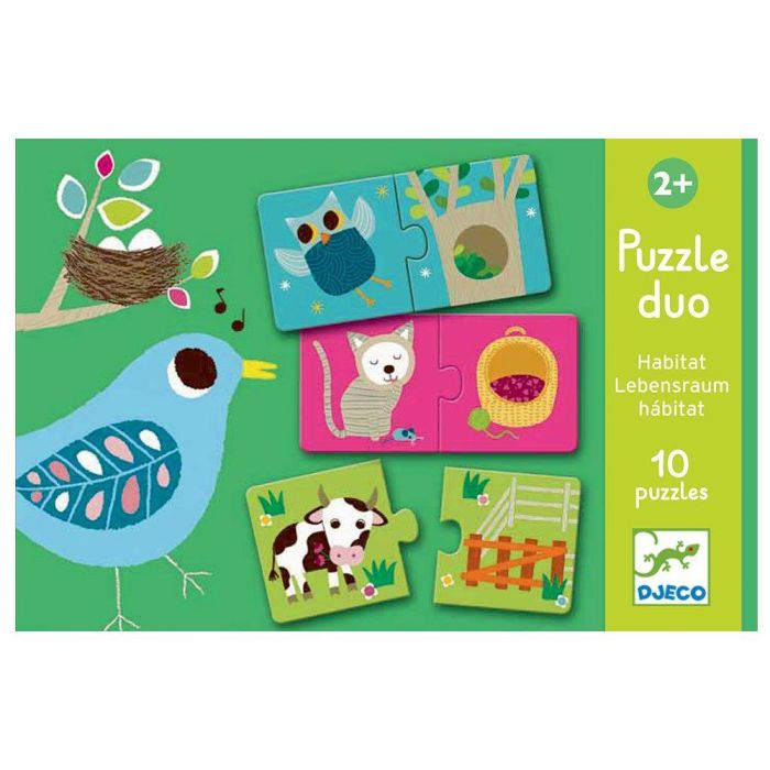 Puzzle Duo - Dove vive?