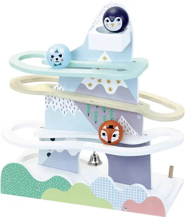 Iceland waterfall ball game