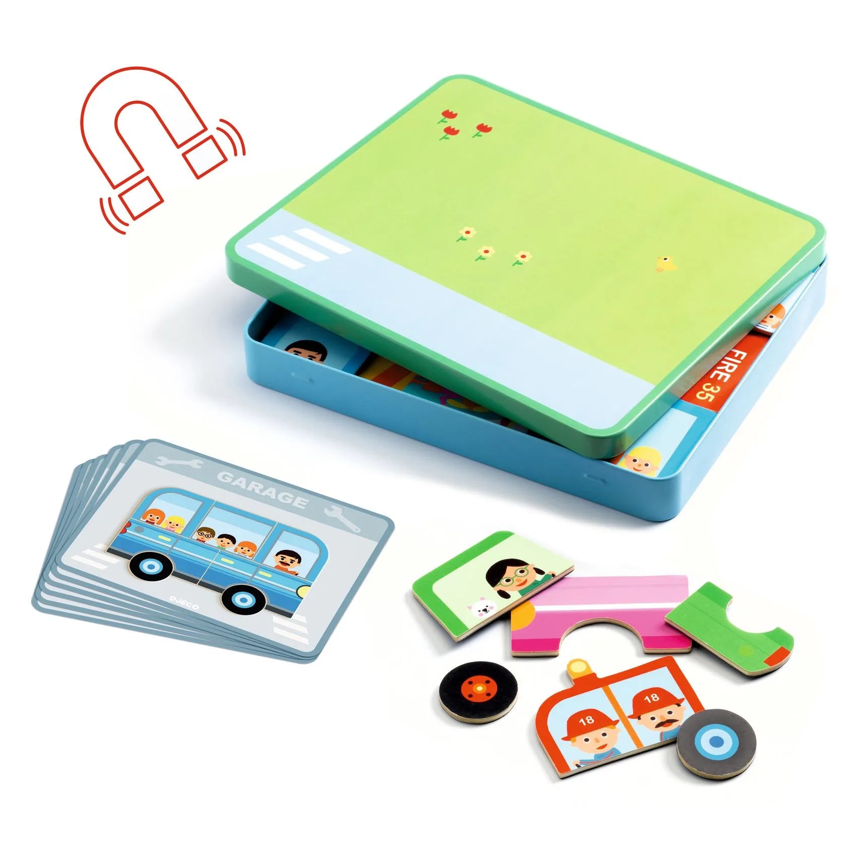 Gioco magnetico - Componi la figura