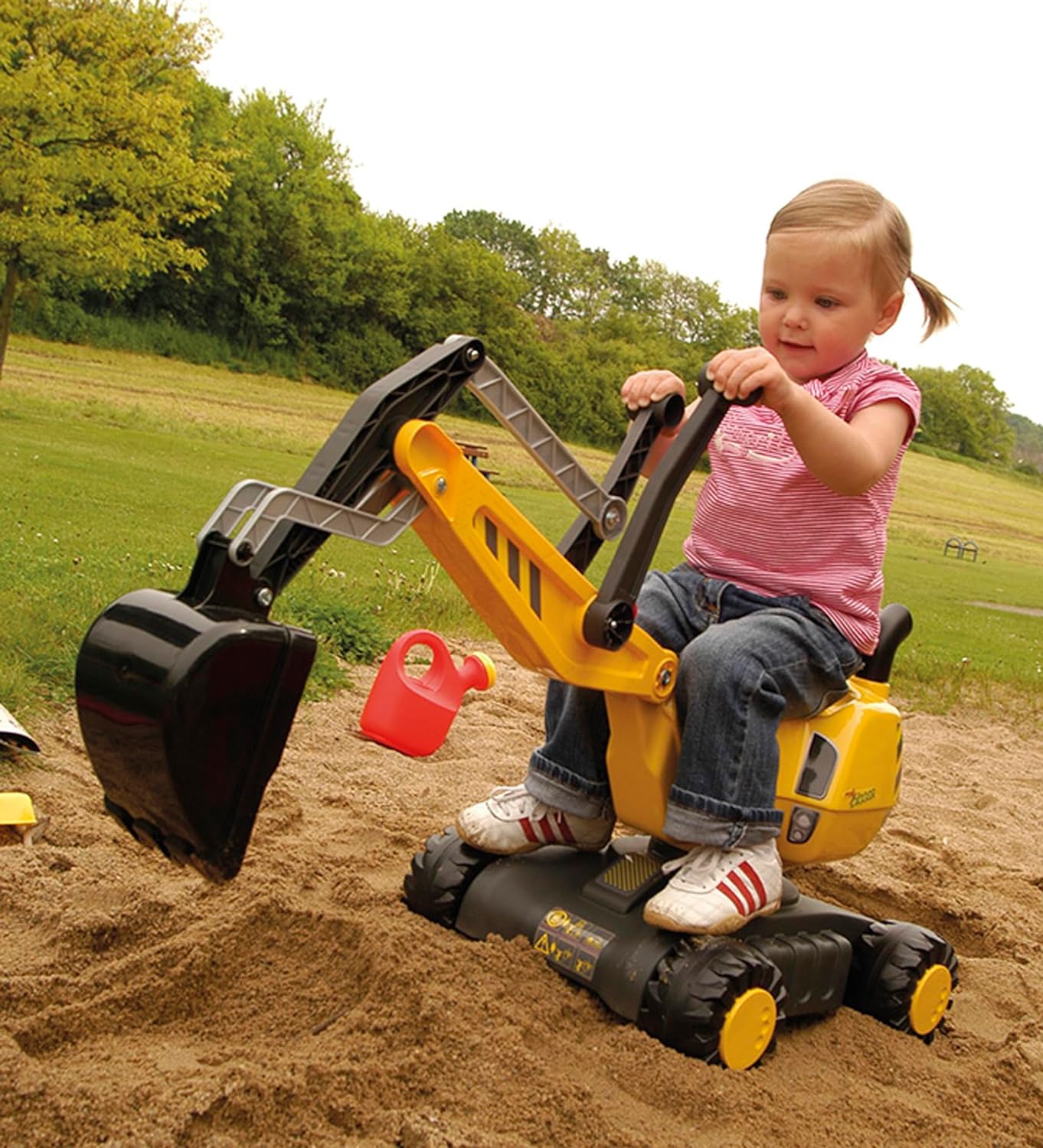 Ruspa cavalcabile manovrabile