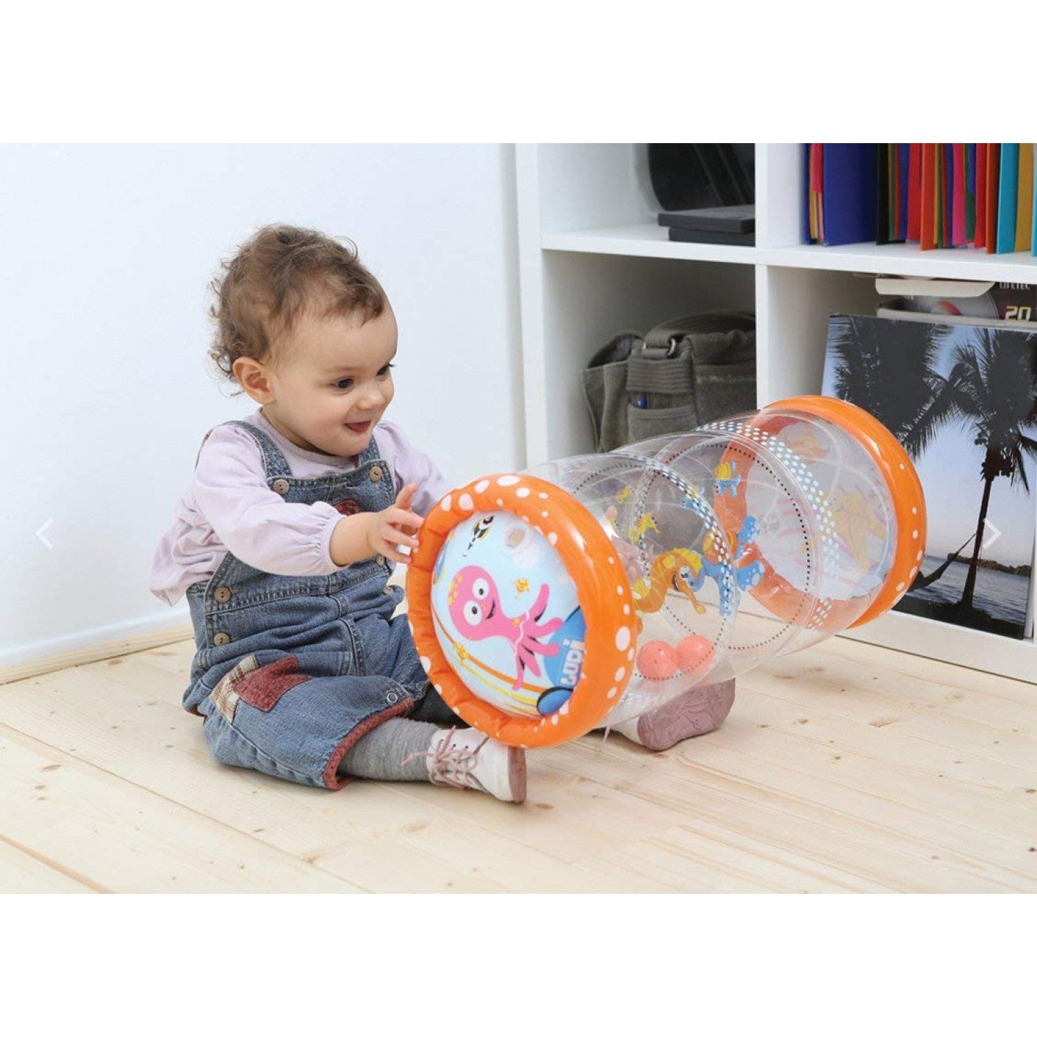 Baby Roller - Cilindro gonfiabile per la motricità