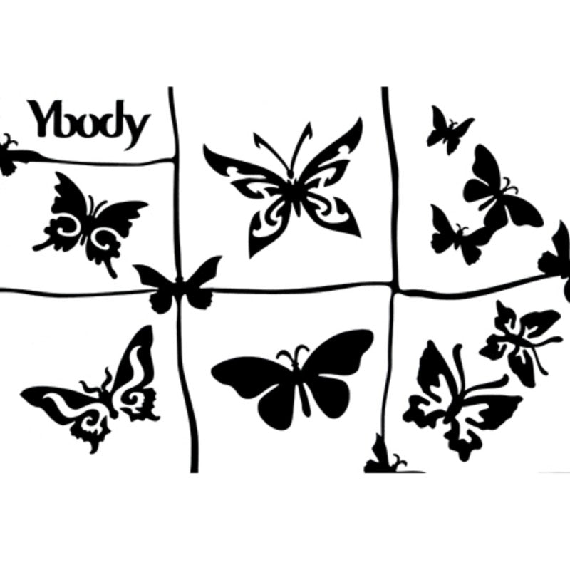 Stencil farfalle per truccabimbi – Gioeca