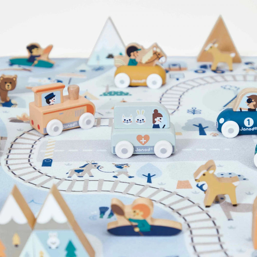 Tappeto gioco per bambini Cross Roads