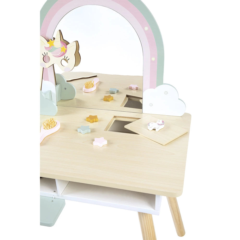 Tavolino Unicorno - Toeletta da trucco