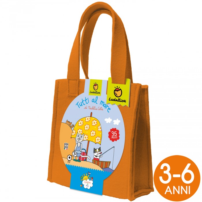 Tutti al mare - Puzzle 35 pz.