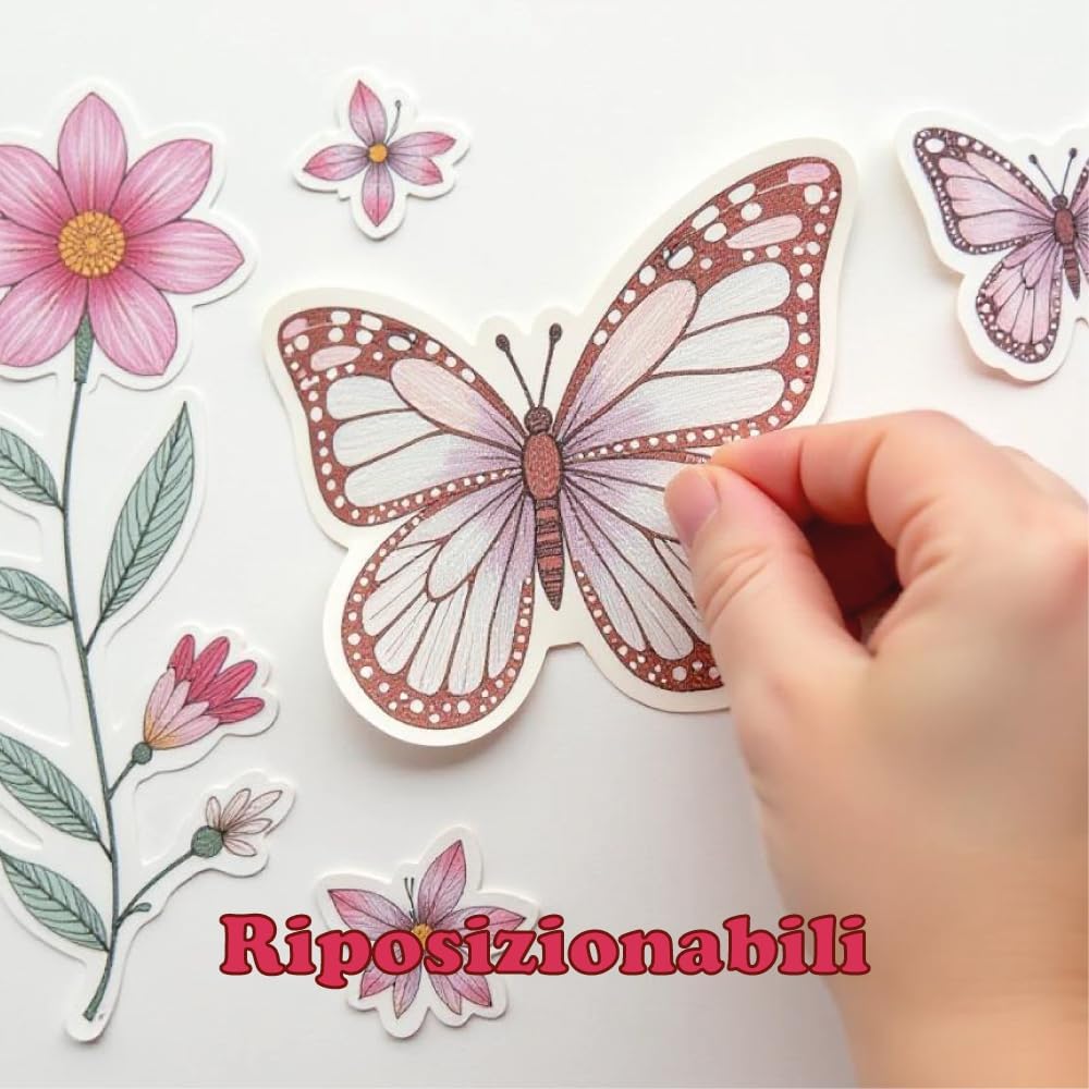 Adesivi murali in tessuto riposizionabili