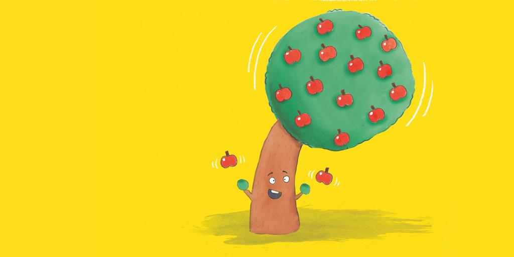 Scuoti l'albero delle mele - Libro interattivo