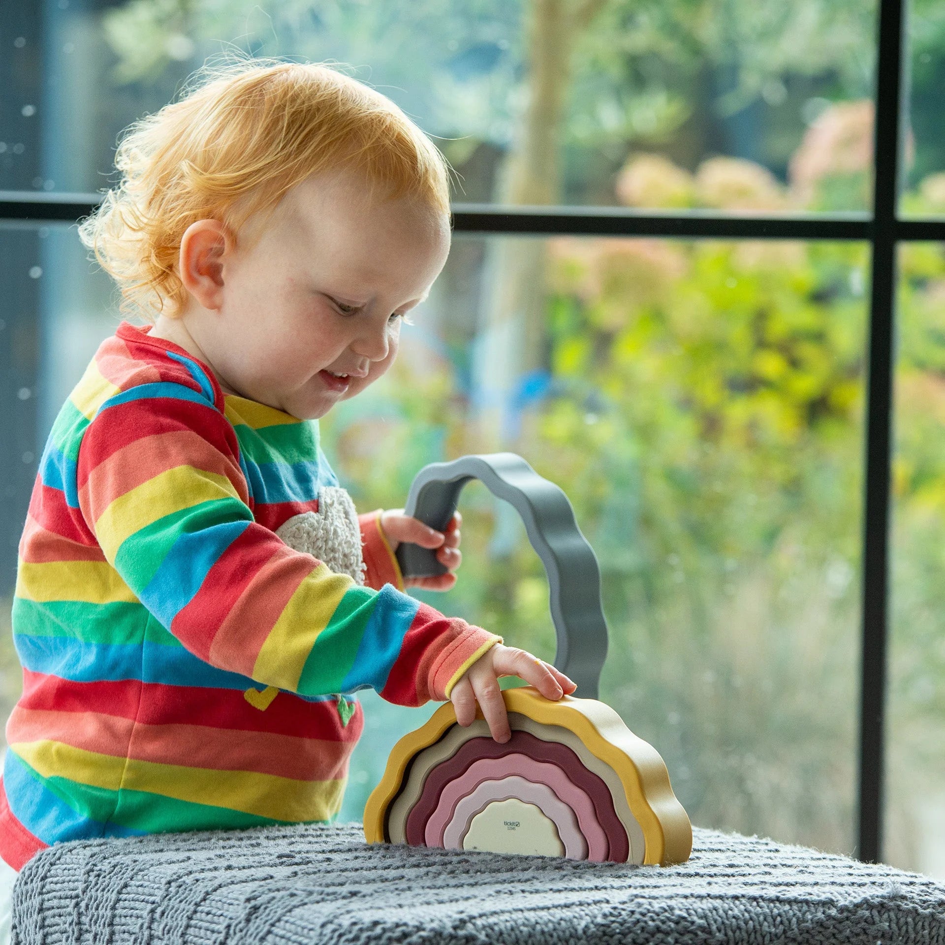 Arcobaleno in silicone