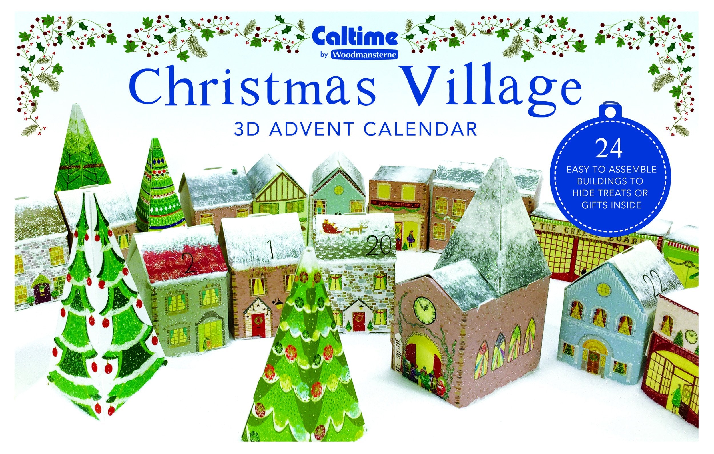 Calendario dell'Avvento 3D Villaggio di Natale