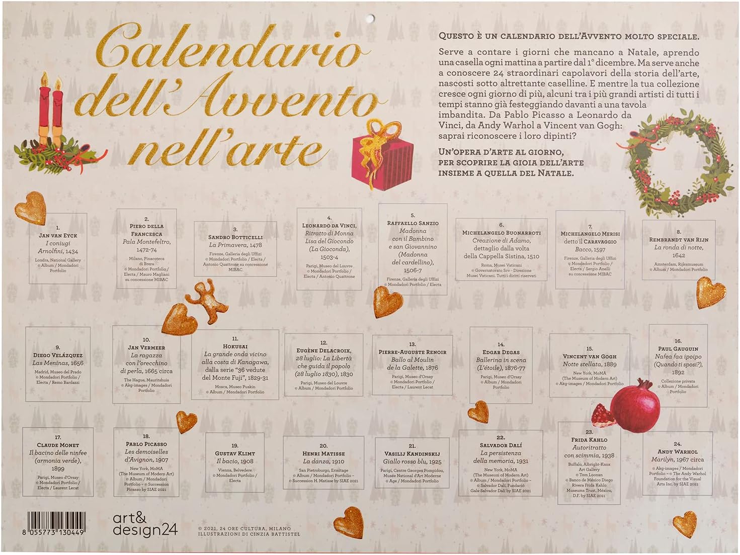 Calendario dell'Avvento nell'Arte