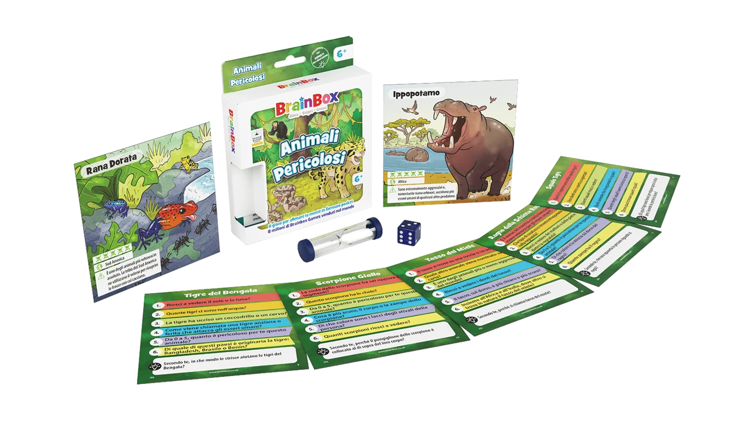 Brainbox Pocket Animali Pericolosi