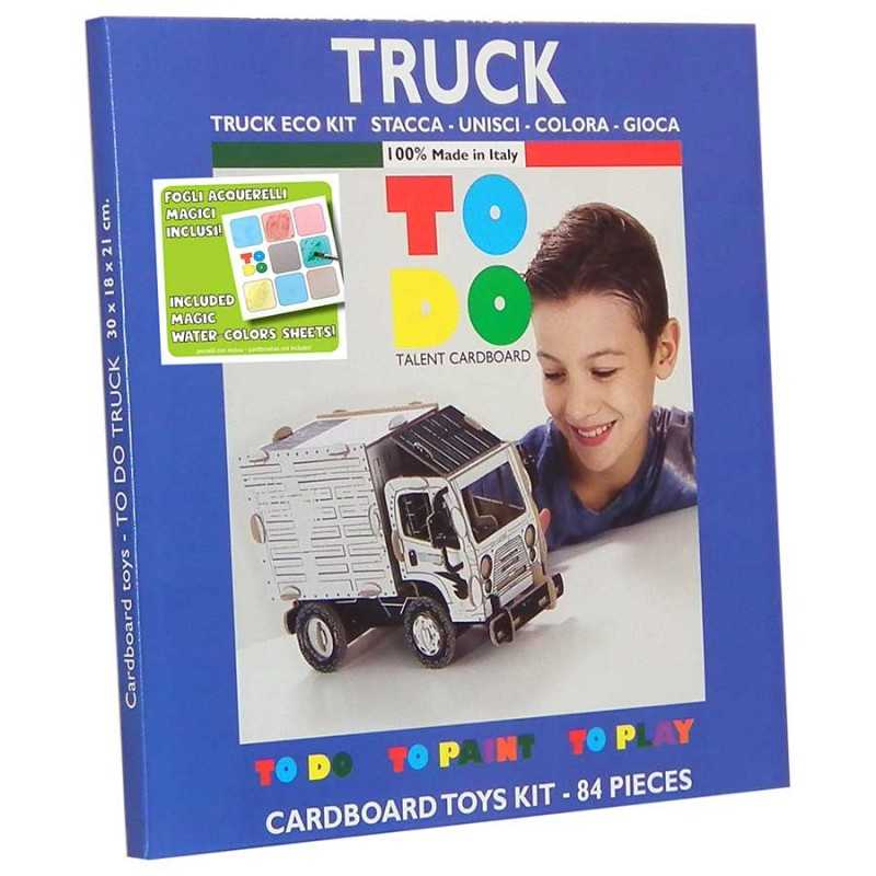 Ruspe, camion e mezzi da montare e colorare