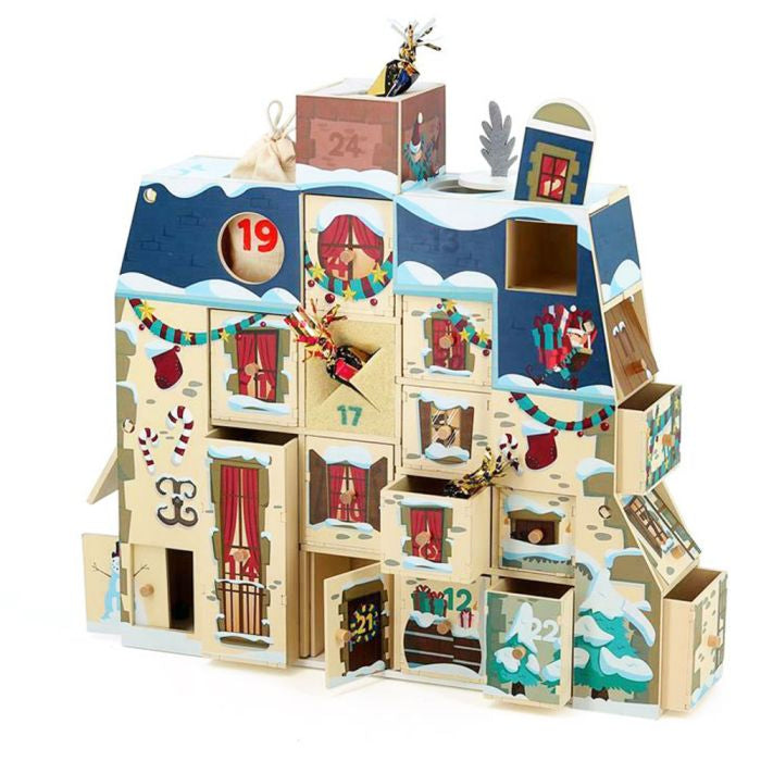 La Casa dell'Avvento - Calendario dell'avvento in legno
