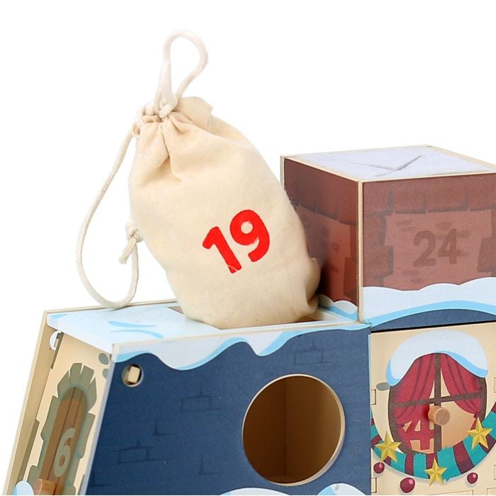 La Casa dell'Avvento - Calendario dell'avvento in legno