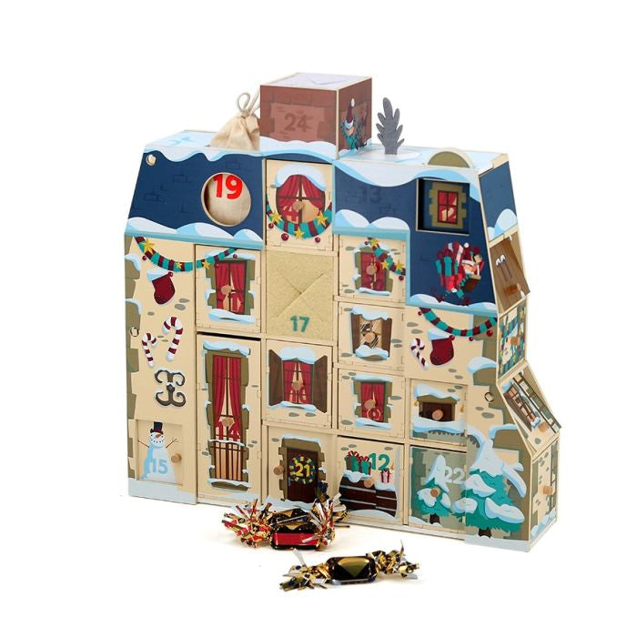 La Casa dell'Avvento - Calendario dell'avvento in legno