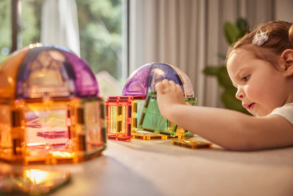 Costruzioni magnetiche Pack Curve Pastel