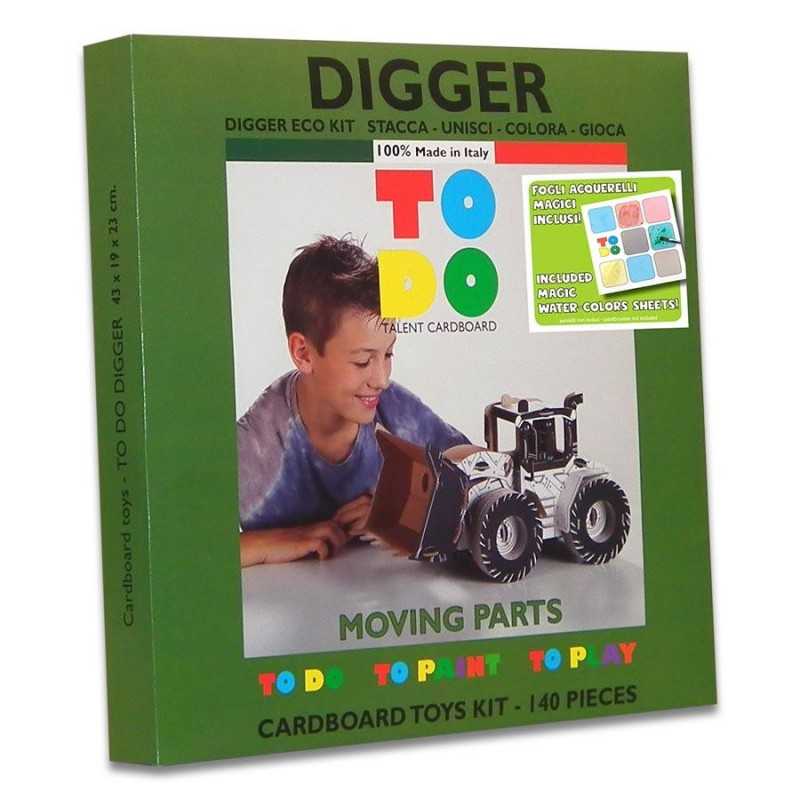 Ruspe, camion e mezzi da montare e colorare