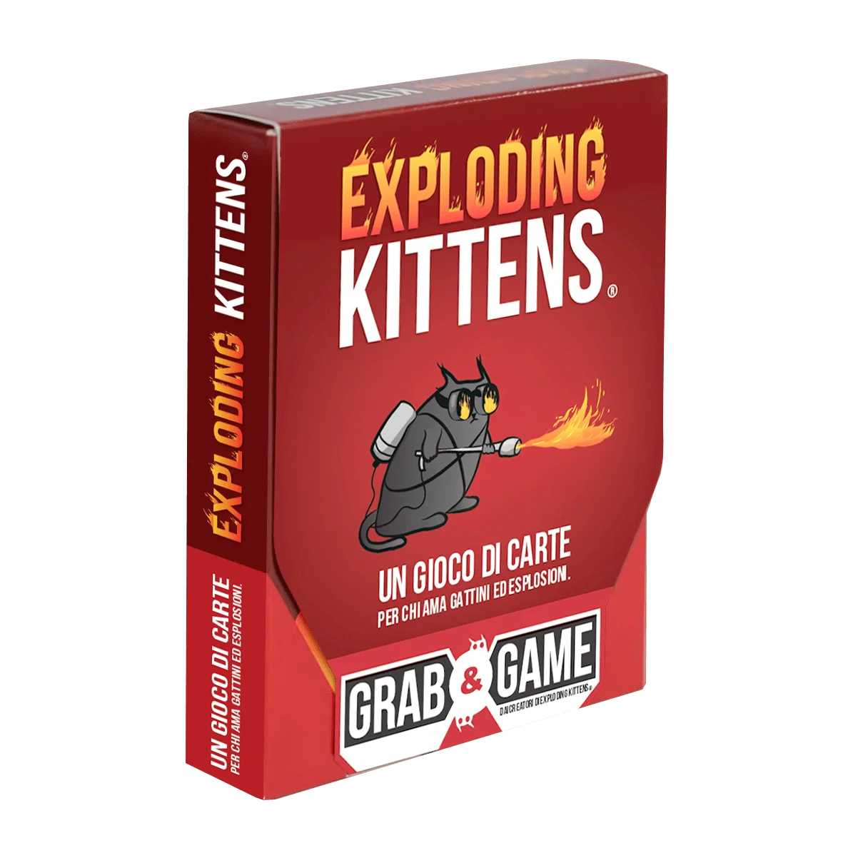 Exploding Kittens Tascabile Grab&Game