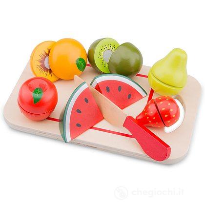 Frutta in legno da tagliare