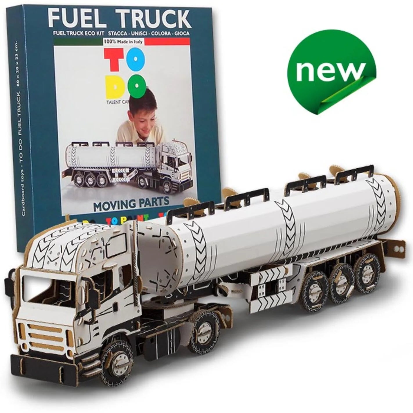 Ruspe, camion e mezzi da montare e colorare