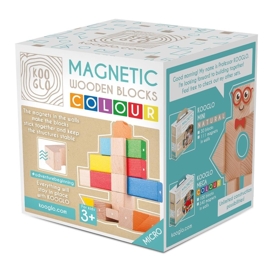 Costruzioni magnetiche in legno Kooglo