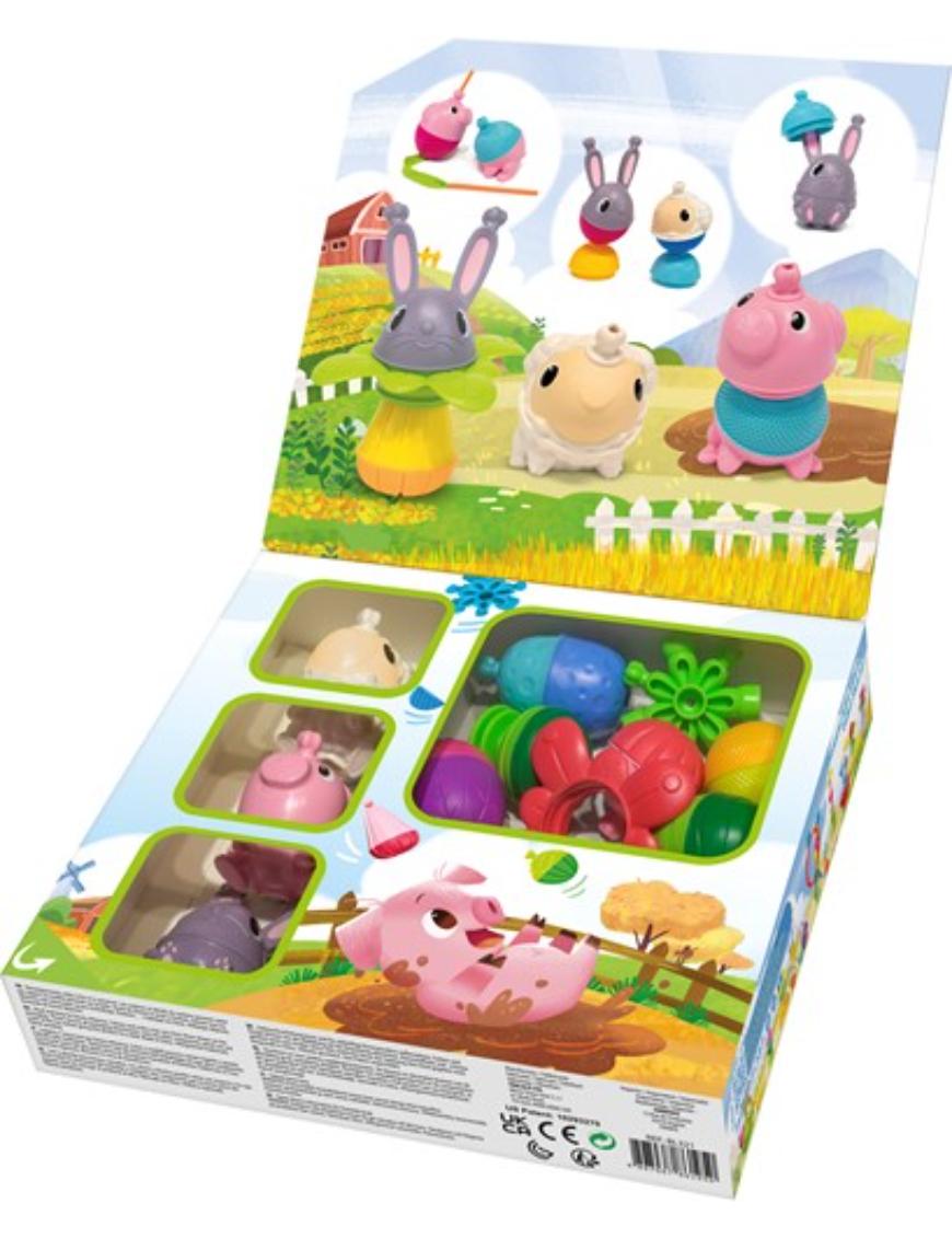 Animali componibili + perle Lalaboom