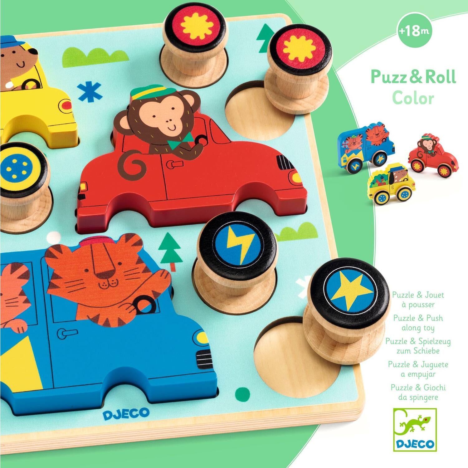 Macchinine Puzzle e Costruzione