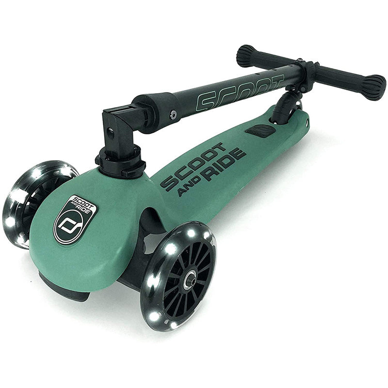 Monopattino 3-6 anni Scoot&Ride Highwaykick 3 con LED