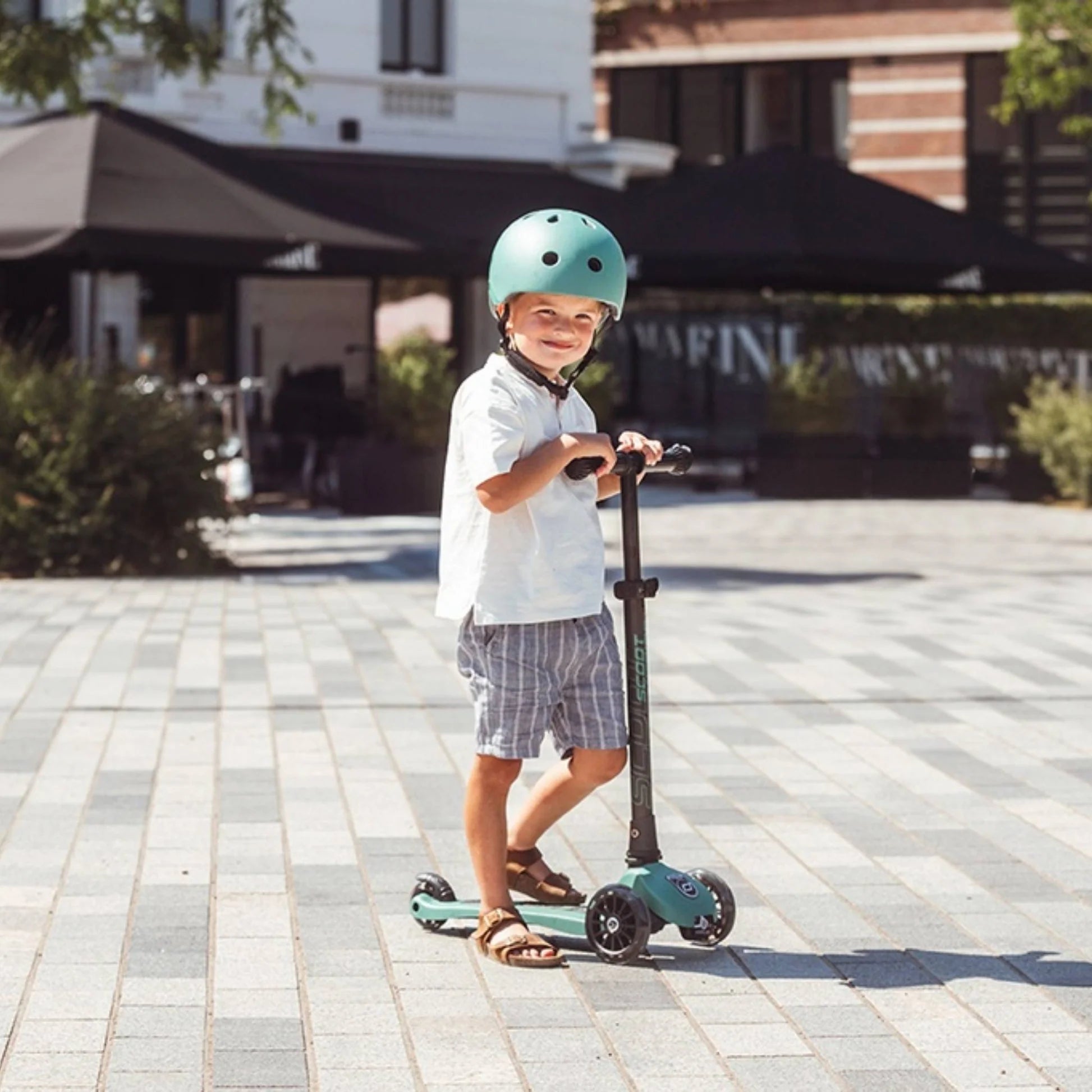 Monopattino 3-6 anni Scoot&Ride Highwaykick 3 con LED