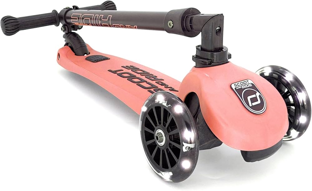 Monopattino 3-6 anni Scoot&Ride Highwaykick 3 con LED