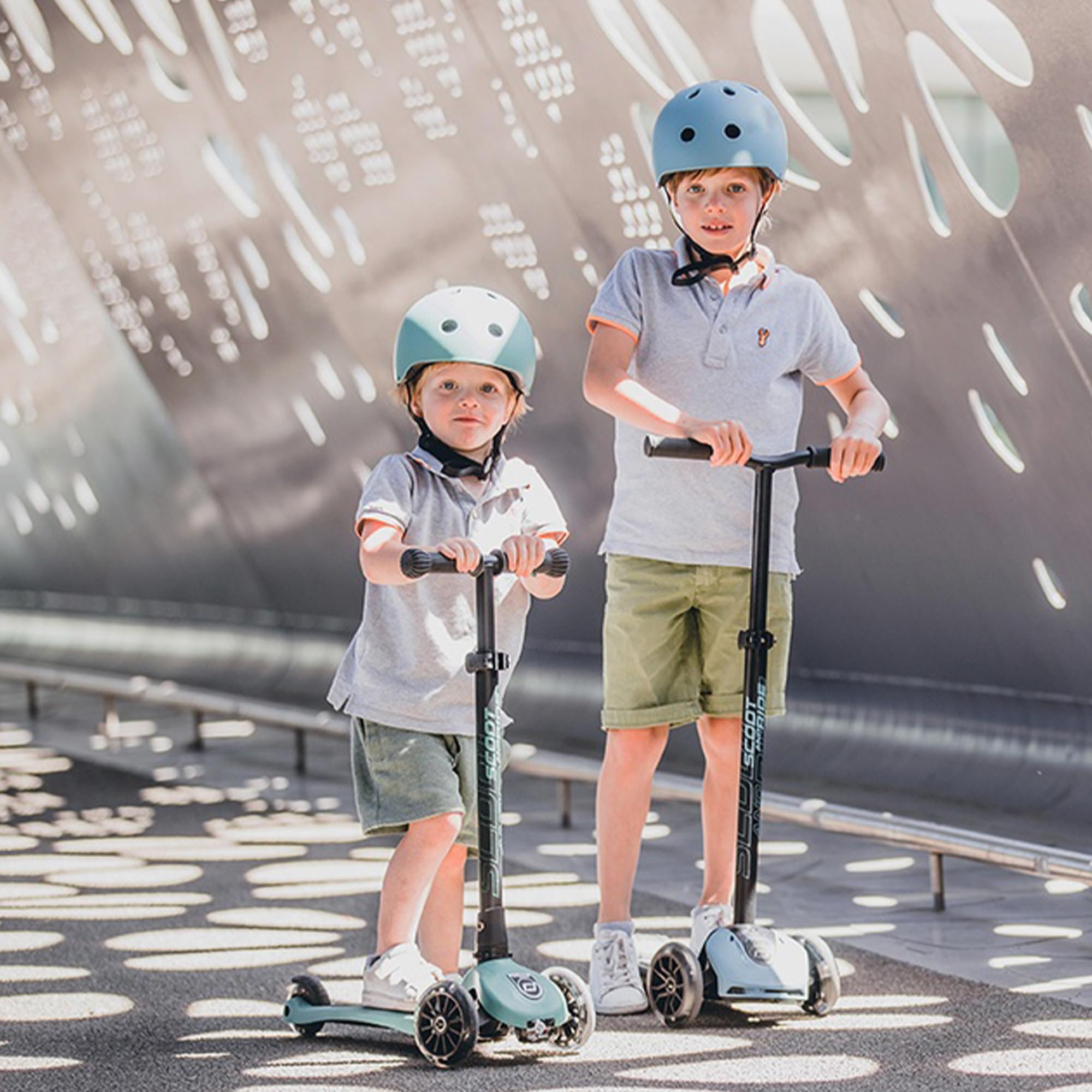 Monopattino 3-6 anni Scoot&Ride Highwaykick 3 con LED