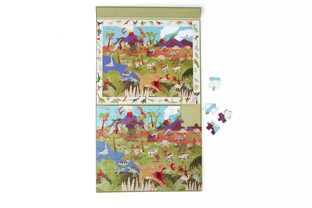 Puzzle dinosauri magnetico 2 in 1