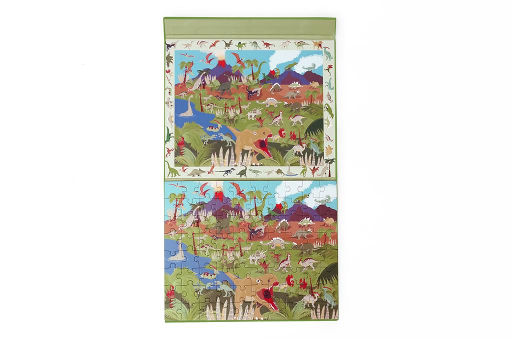Puzzle dinosauri magnetico 2 in 1