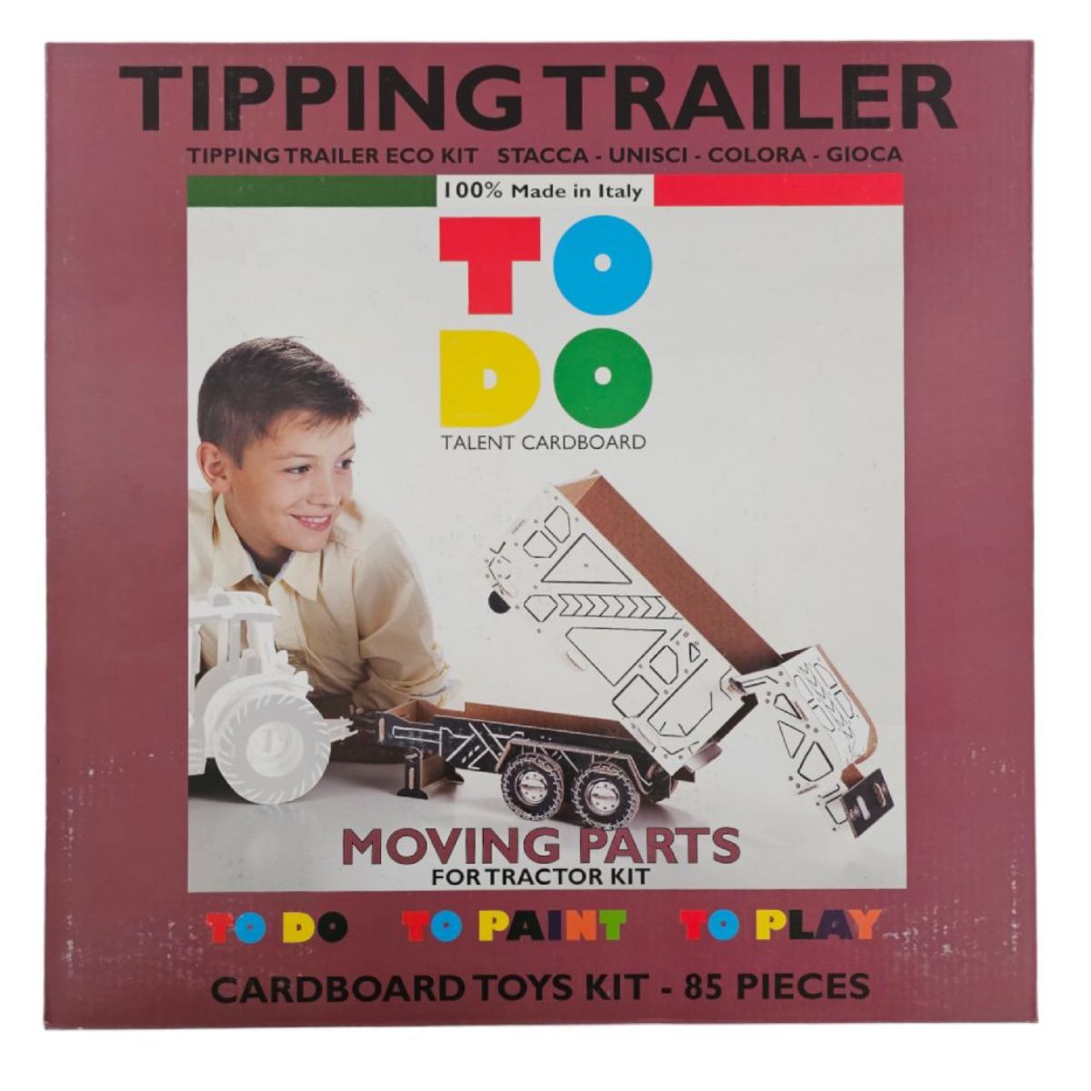 Ruspe, camion e mezzi da montare e colorare