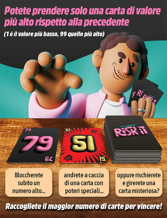 Risk it - Gioco di carte