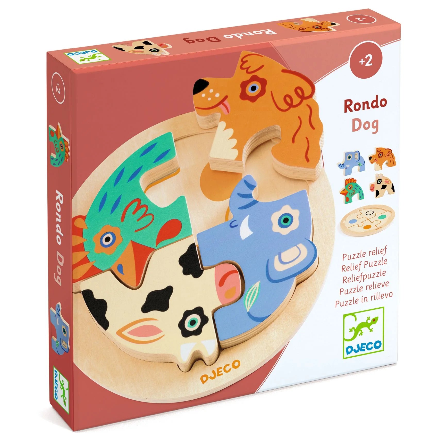 Puzzle in legno 4 pezzi