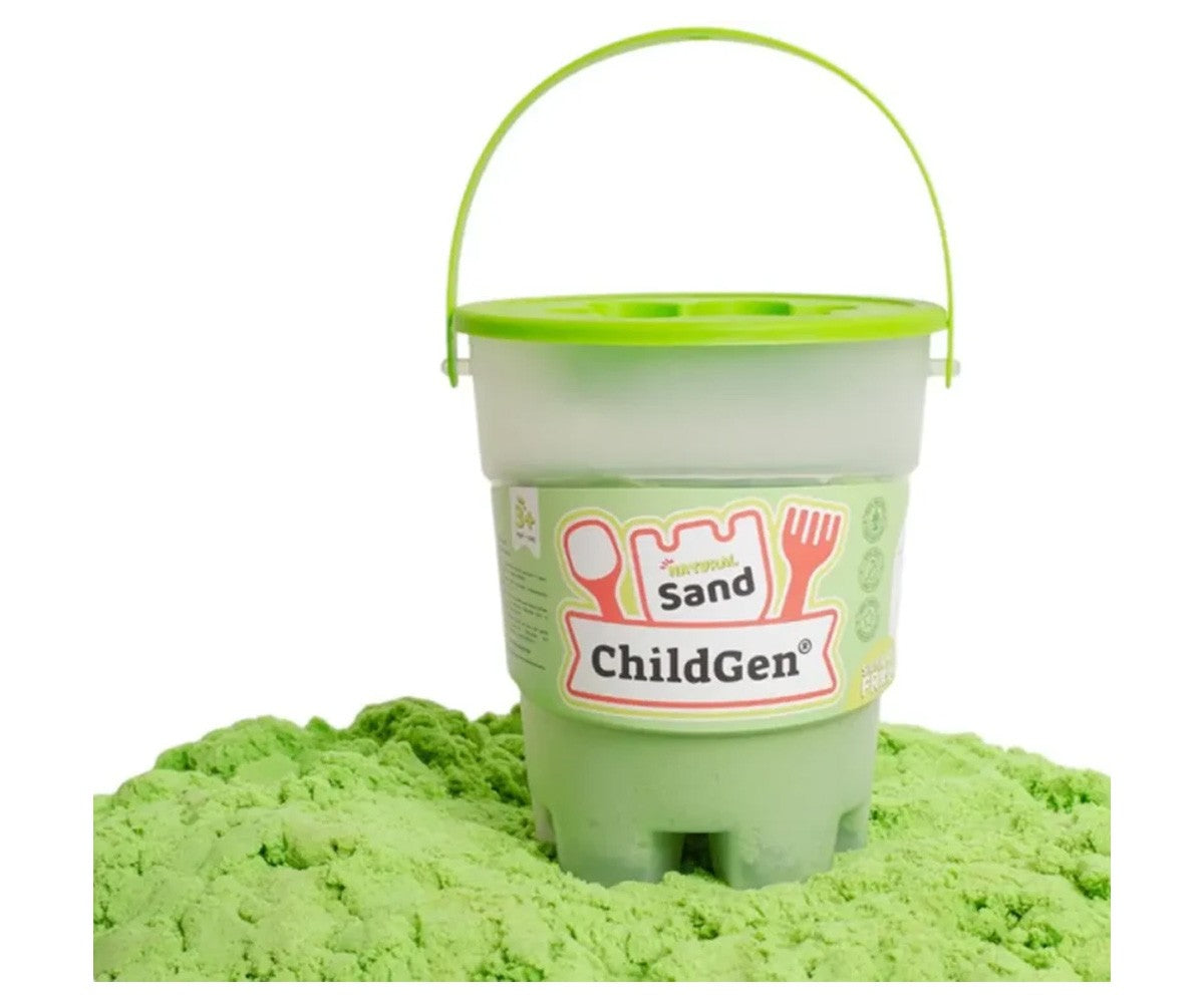 Sabbia cinetica - Barattolo con stampino