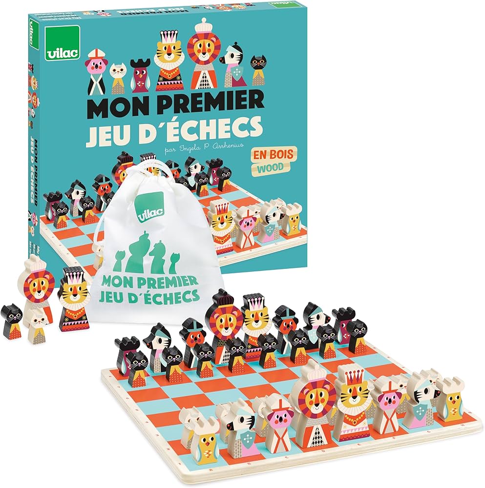 Donazione ABIO - I miei primi Scacchi in legno