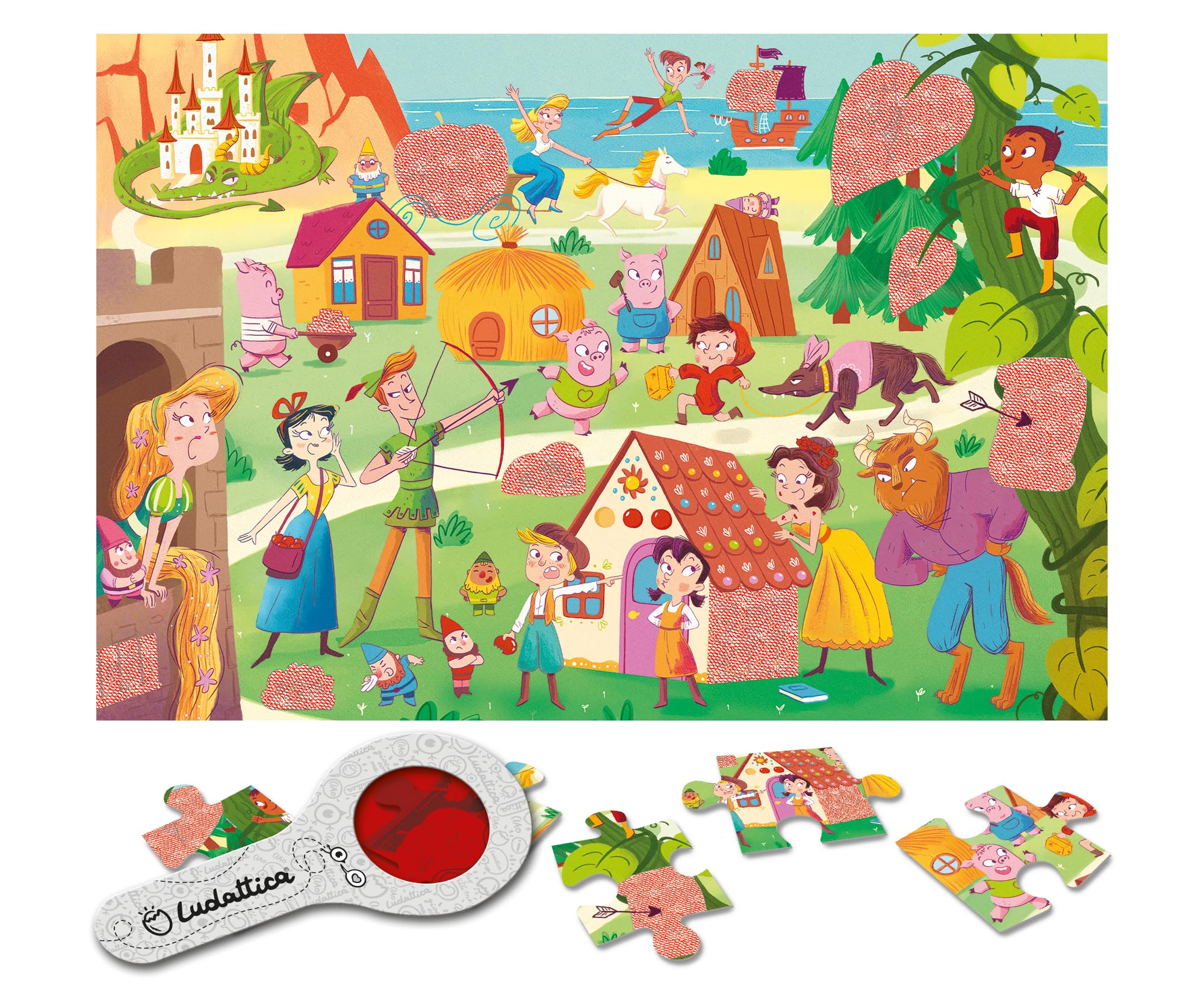 Secret puzzle Le fiabe