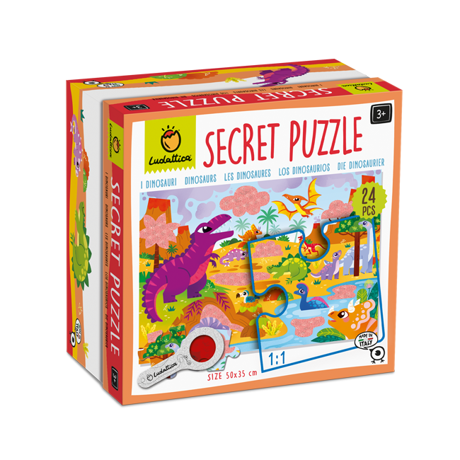 Secret puzzle Dinosauri