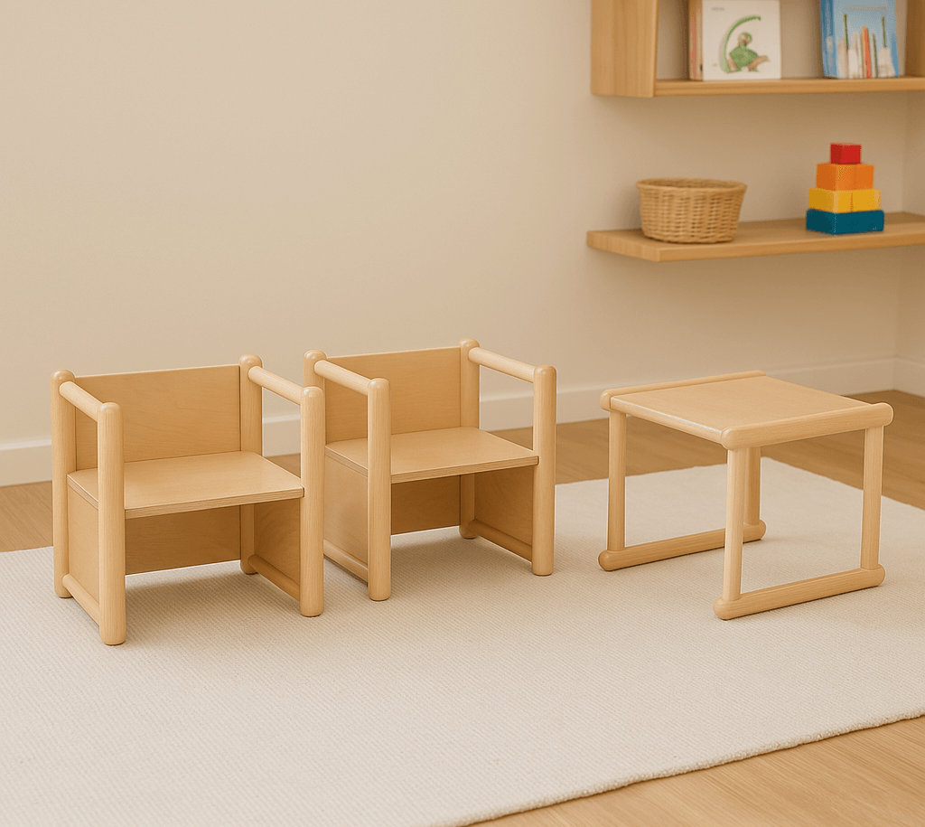 Sedia pluriuso Montessori