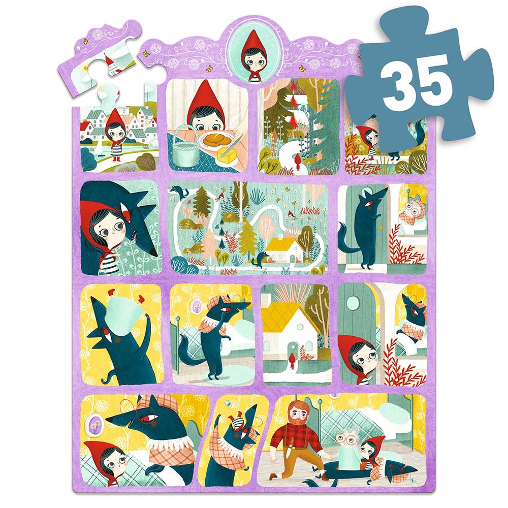Story Puzzle Fiabe Classiche con Personaggi